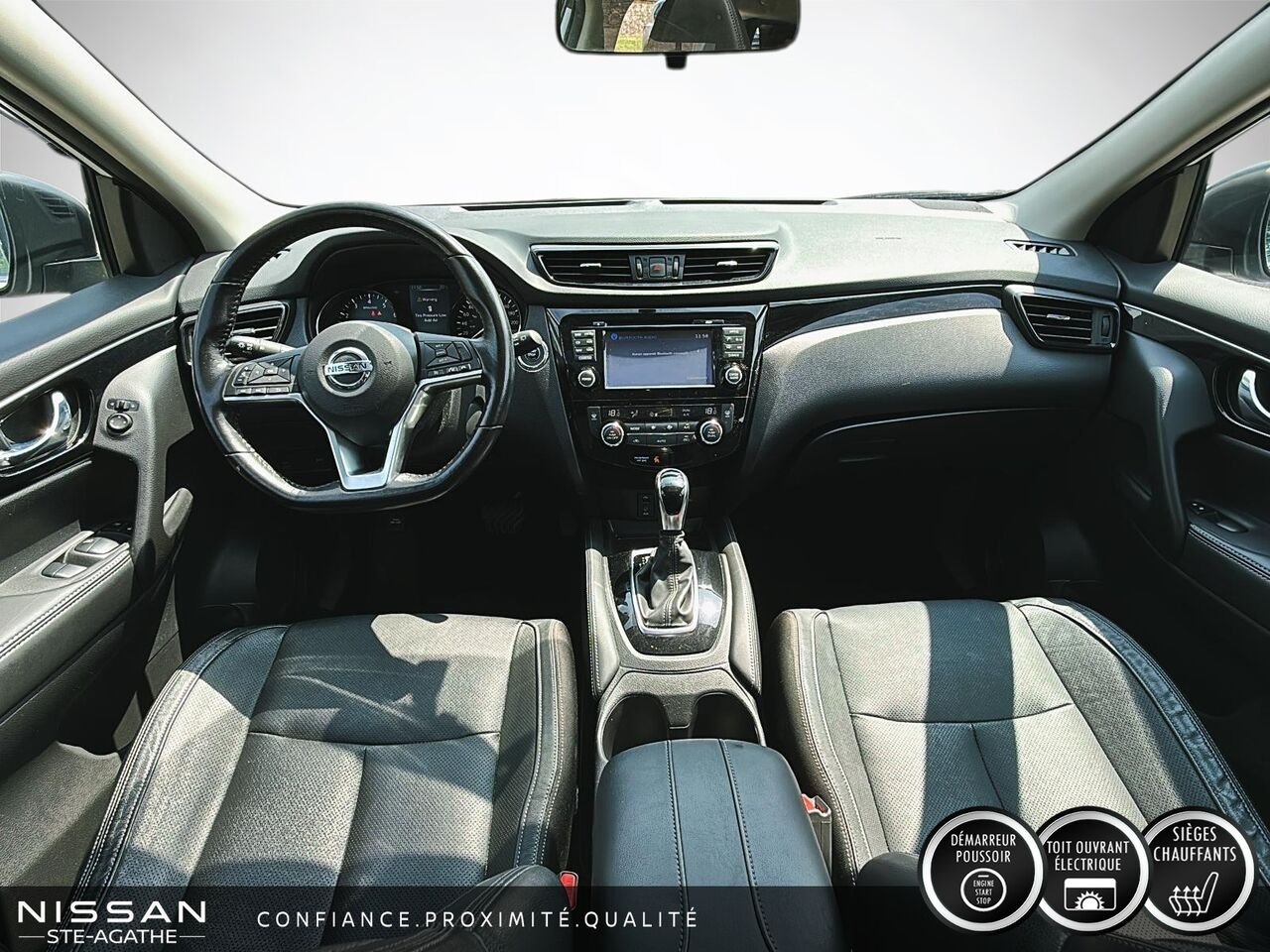 2017 Nissan Qashqai SL 4 portes CVT TI White Saint-Jérôme - photo #8