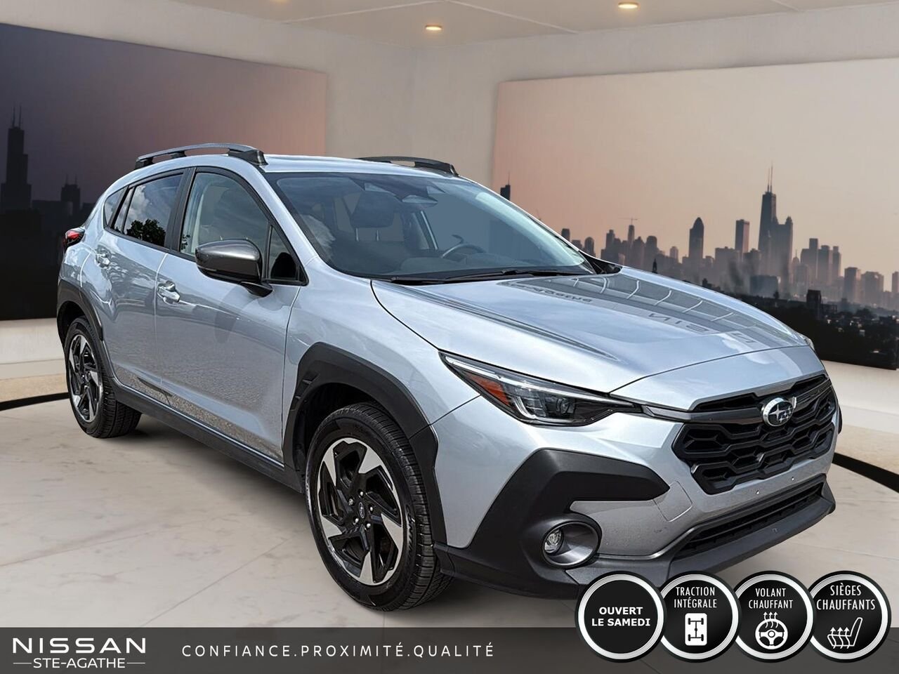 Subaru Crosstrek 2024 Argent Saint-Jérôme - photo #2