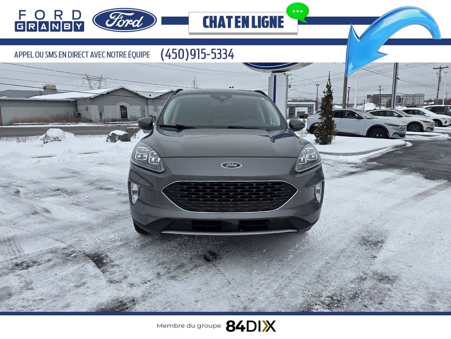 Ford Escape Titanium hybride TI/AWD 2021 Gris