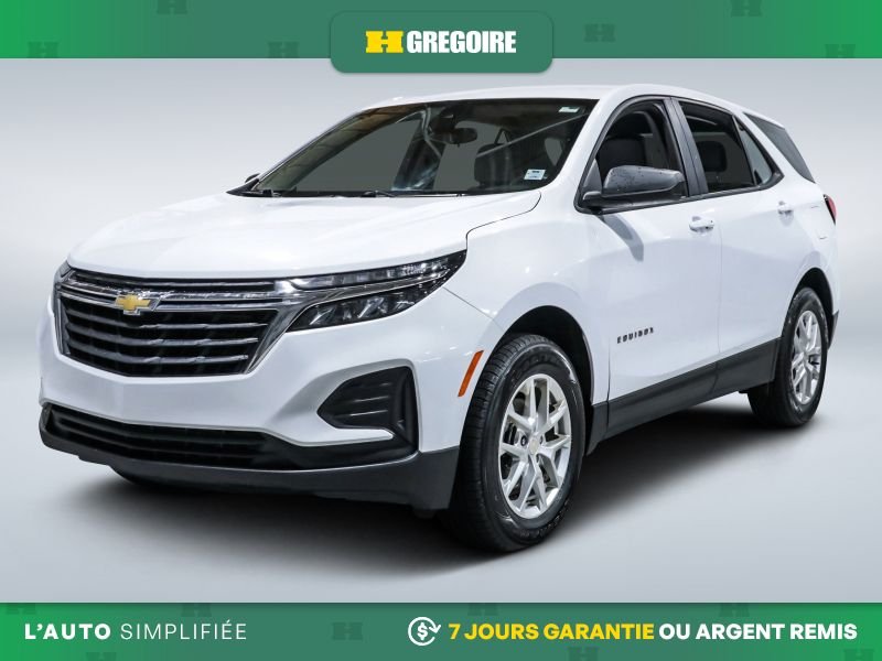 Chevrolet Equinox 723742 | LS AWD AUTO A/C GR ELECT MAGS CAM RECUL BLUETOOTH 2023 Blanc Laval - photo #2