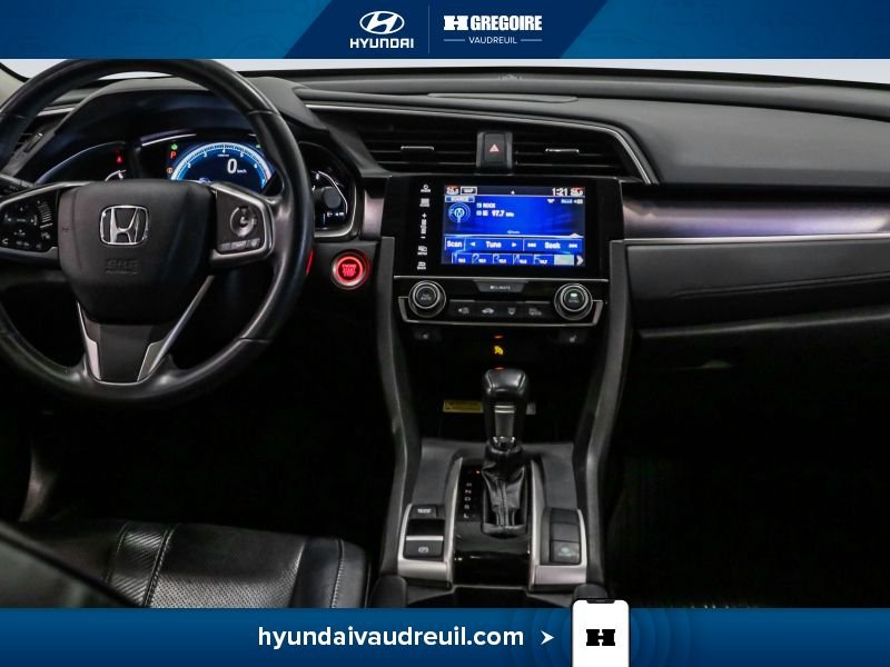 2016 Honda Civic White Blainville - photo #24