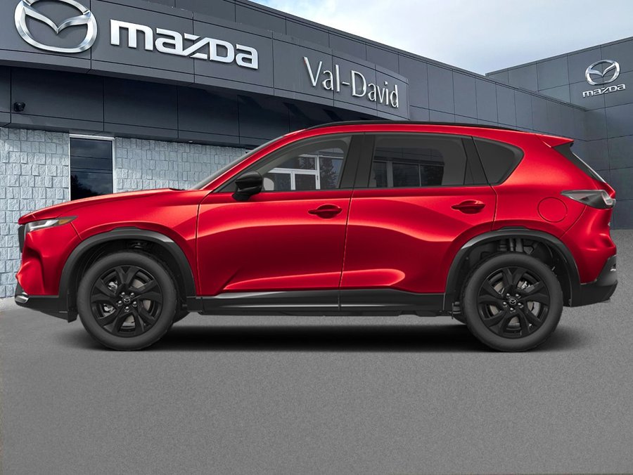 2026 Mazda CX-5 GT TI, ÉCRAN TACTILE 12.9 POUCES, SIÈGES CHAUFFANTS, TOIT PANORAMIQUE Soul Red Crystal Metallic