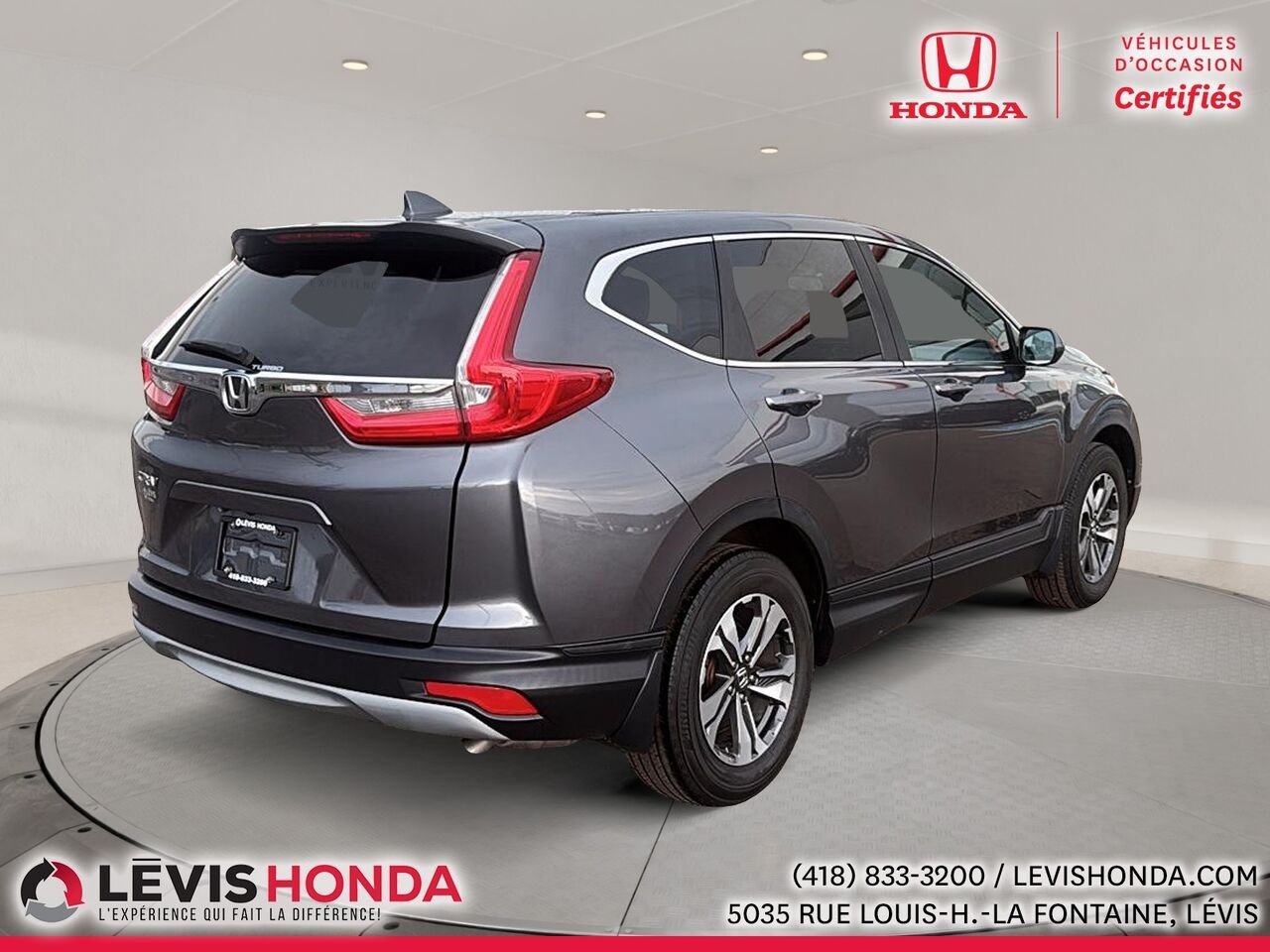 2017 Honda CR-V LX 2RM 2 RM 5 portes LX Grey Lévis - photo #8