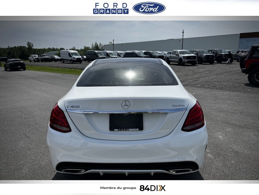 Mercedes-Benz Classe-C C 400 AMG 4MATIC BI-TURBO 2015 Blanc