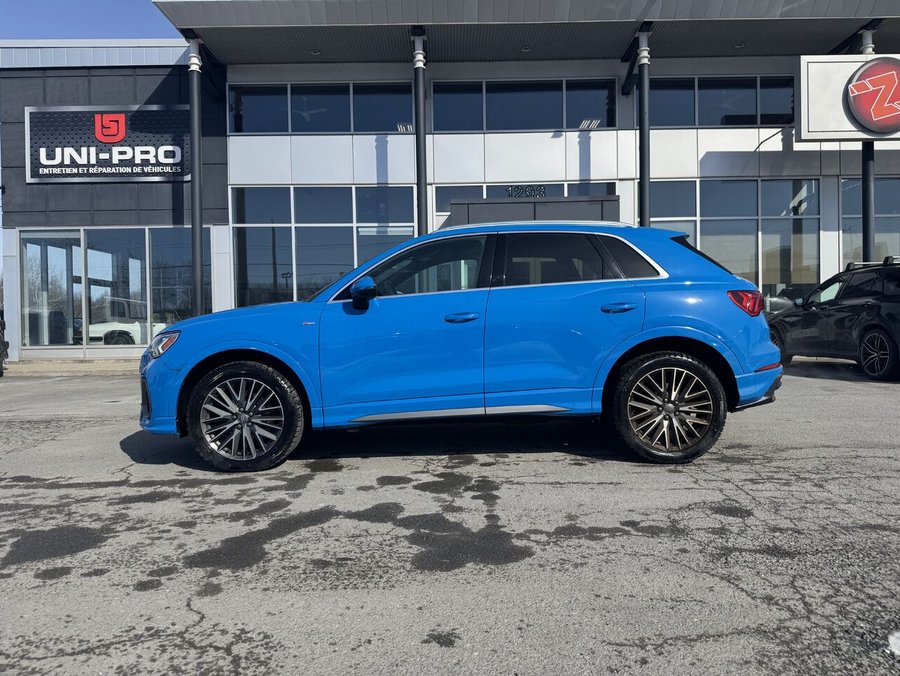 Audi Q3 Progressiv 2020 2020 Bleu