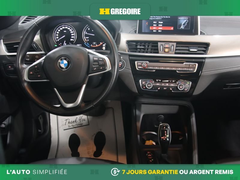 BMW X1 821757 | xDrive28i AWD AUTO A/C MAGS CUIR NAV CAM RECUL BLU 2022 Noir Laval - photo #27