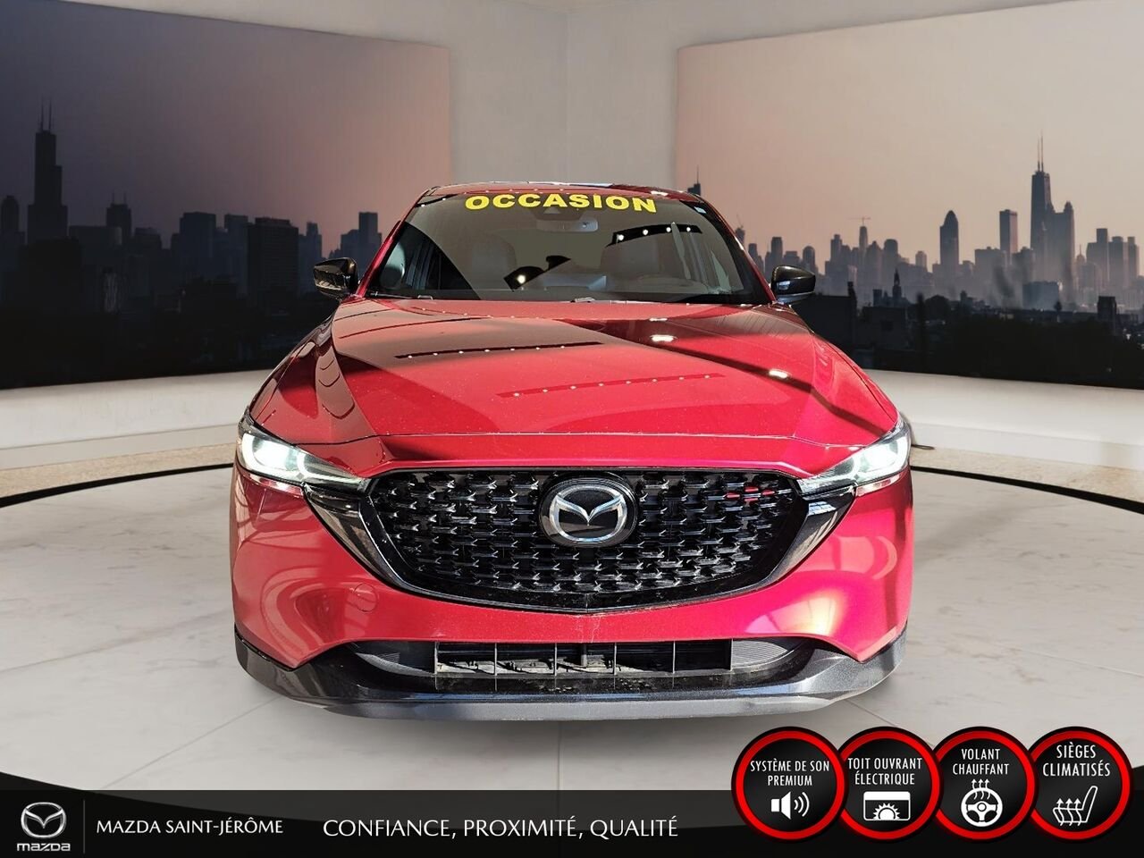 2023 Mazda CX-5 Red Ste-Agathe des Monts - photo #2