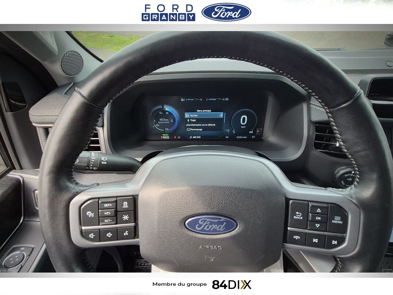 2024 Ford F-150 Lightning White Granby - photo #22