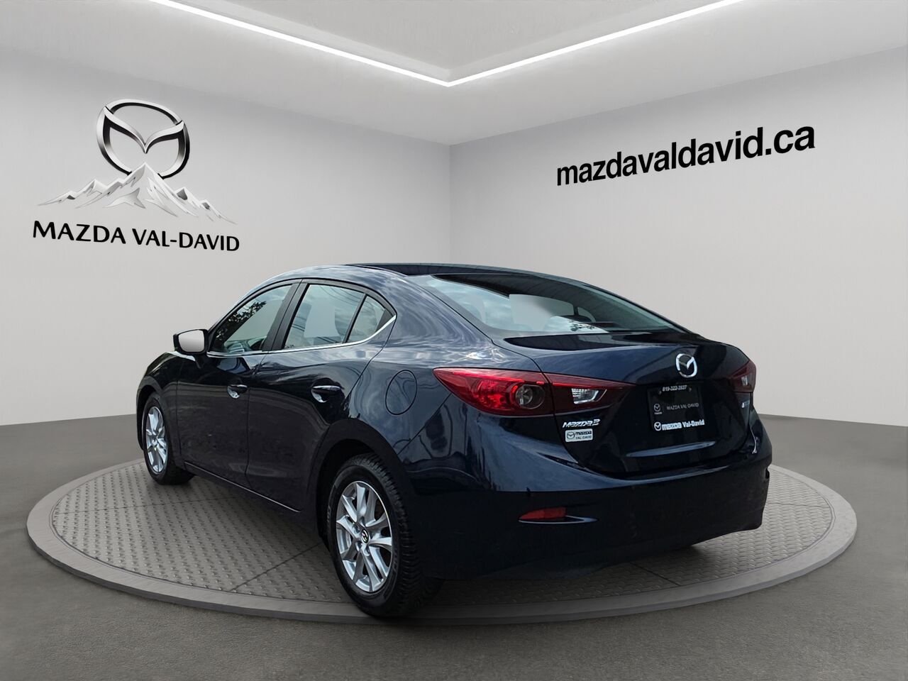 Mazda Mazda3 GS BM 2018 Bleu Val-David - photo #22