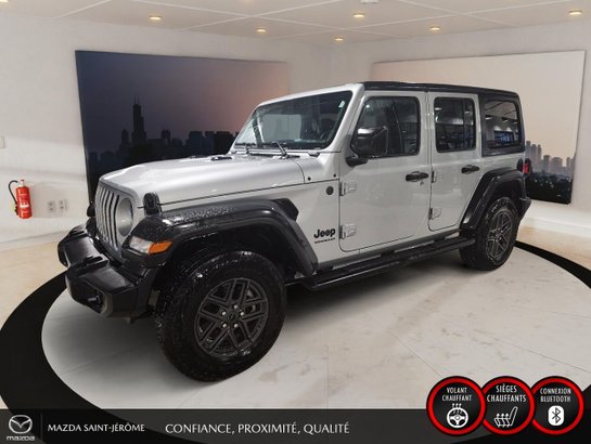 2024 Jeep Wrangler Sport S 4 portes | 2 TOITS | AUTOMATIQUE Grey