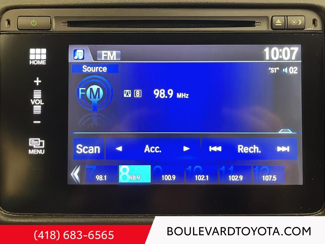 2018 Honda HR-V 100072B-81 | LX White Québec - photo #12