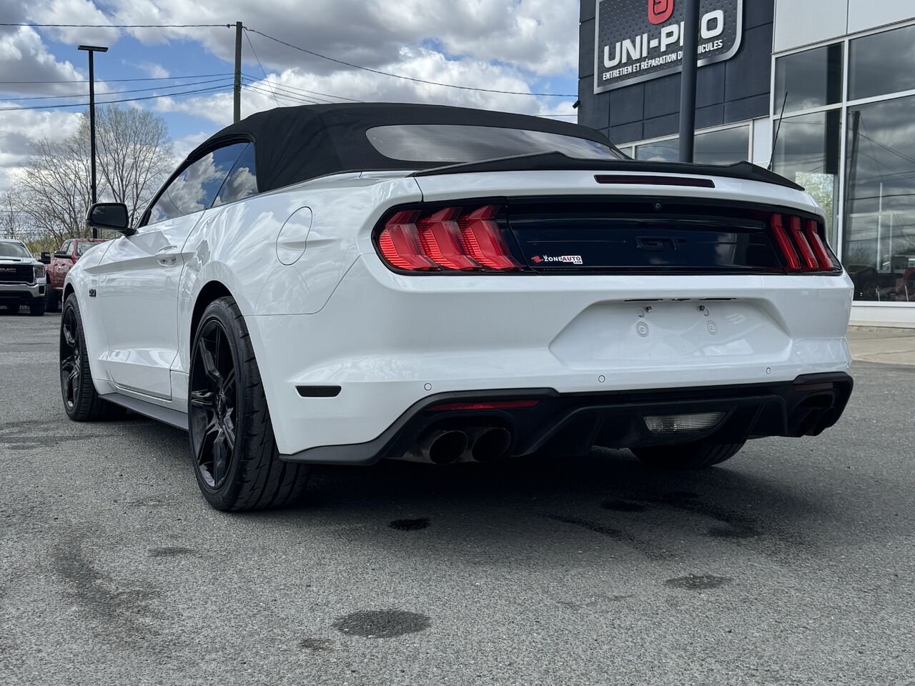 Ford Mustang GT Convertible 2018 Blanc Granby - photo #12