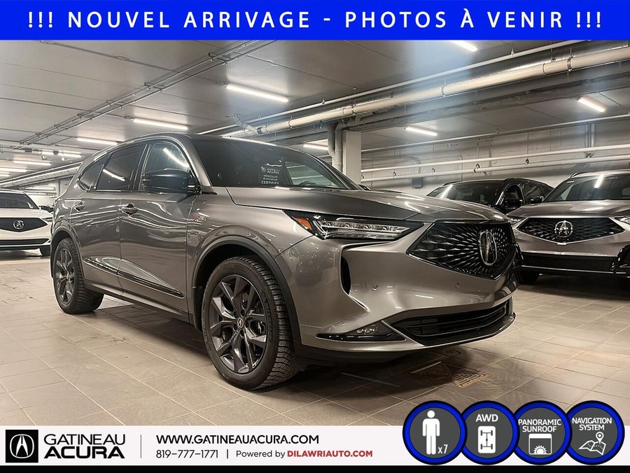 Acura MDX *** UN PROPRIO + CLEAN CARFAX *** 2023 Gris