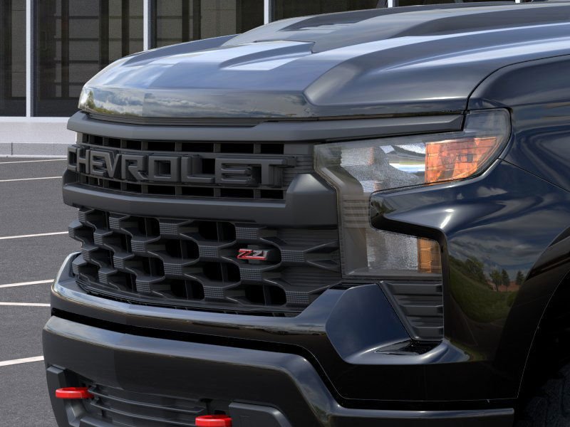 CHEVROLET Silverado 1500 Custom Trail Boss cabine multiplace 4RM 157 po 2026 Noir Sherbrooke - photo #12