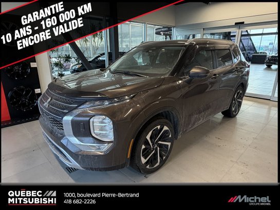 2023 Mitsubishi Outlander SEL S-AWC, Toit pano, Volant chauffant, Démarreur à distance Bronze