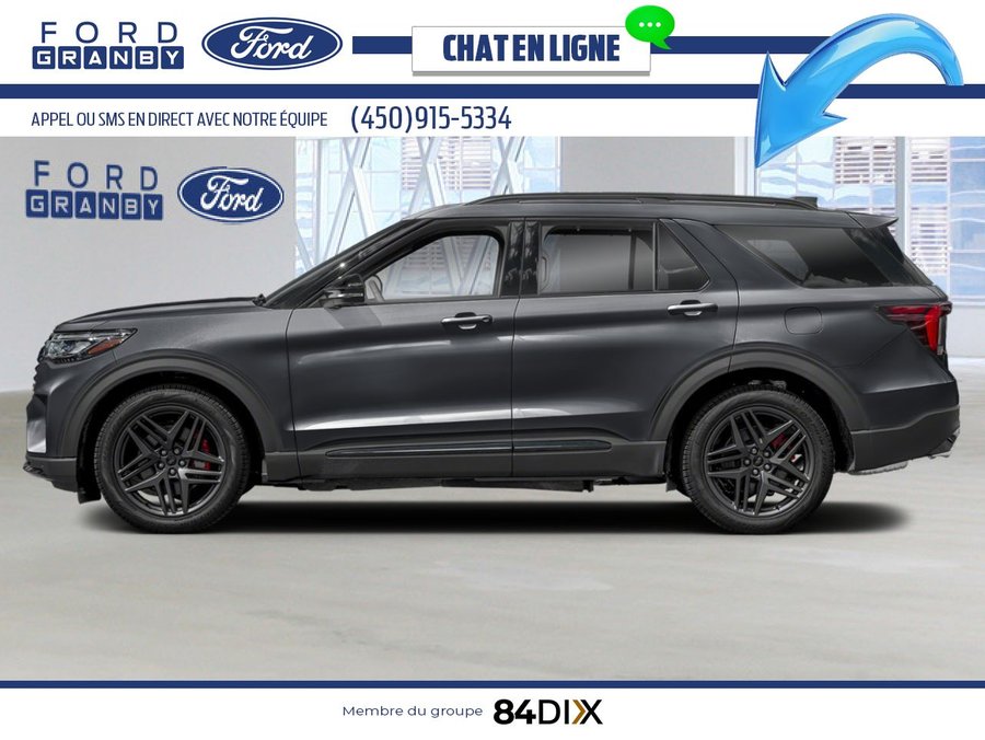 2026 Ford Explorer Agate Black Metallic