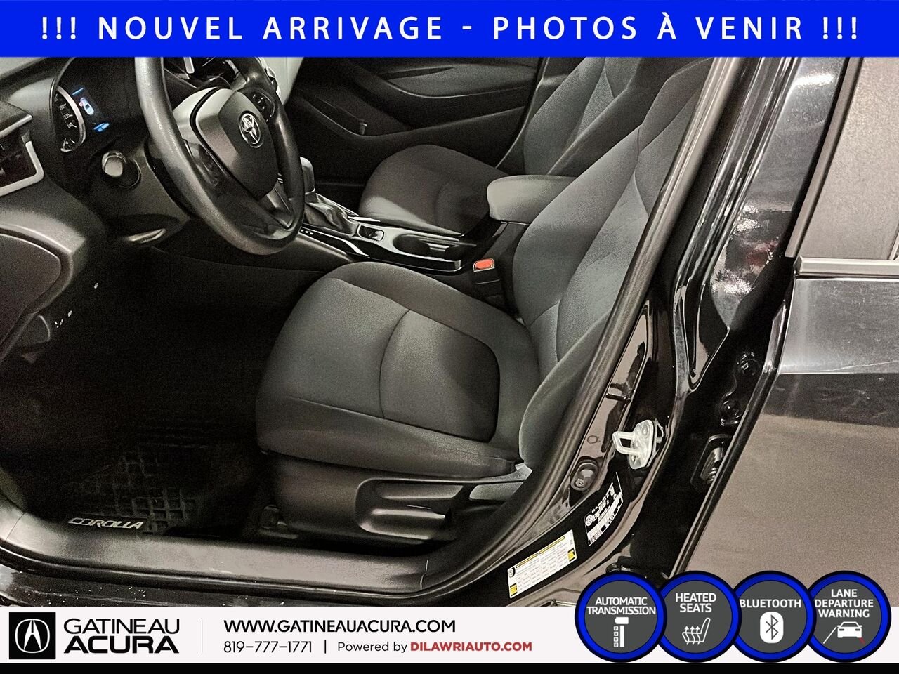 Toyota Corolla LE 2020 Noir Ottawa & Gatineau - photo #9