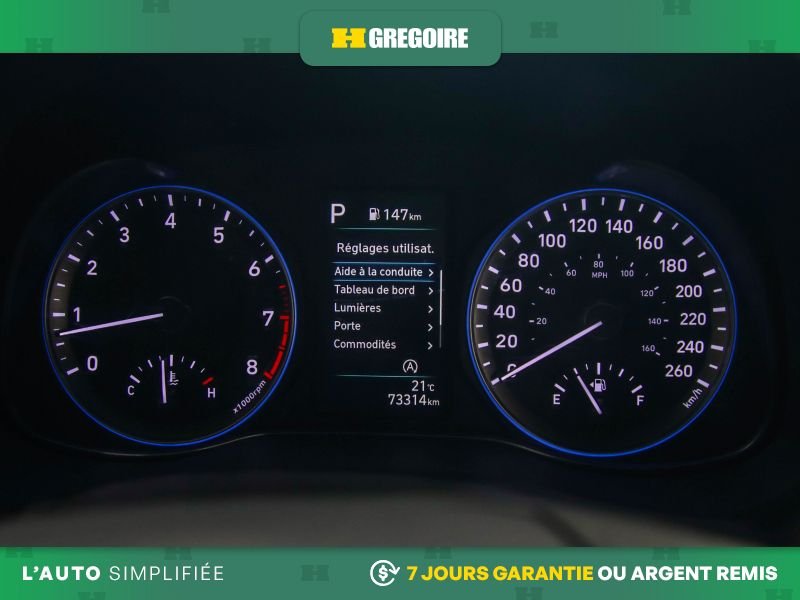 Hyundai Kona 821997 | Preferred AWD AUTO A/C MAGS CAM RECUL BLUETOOTH 2022 Noir Laval - photo #16