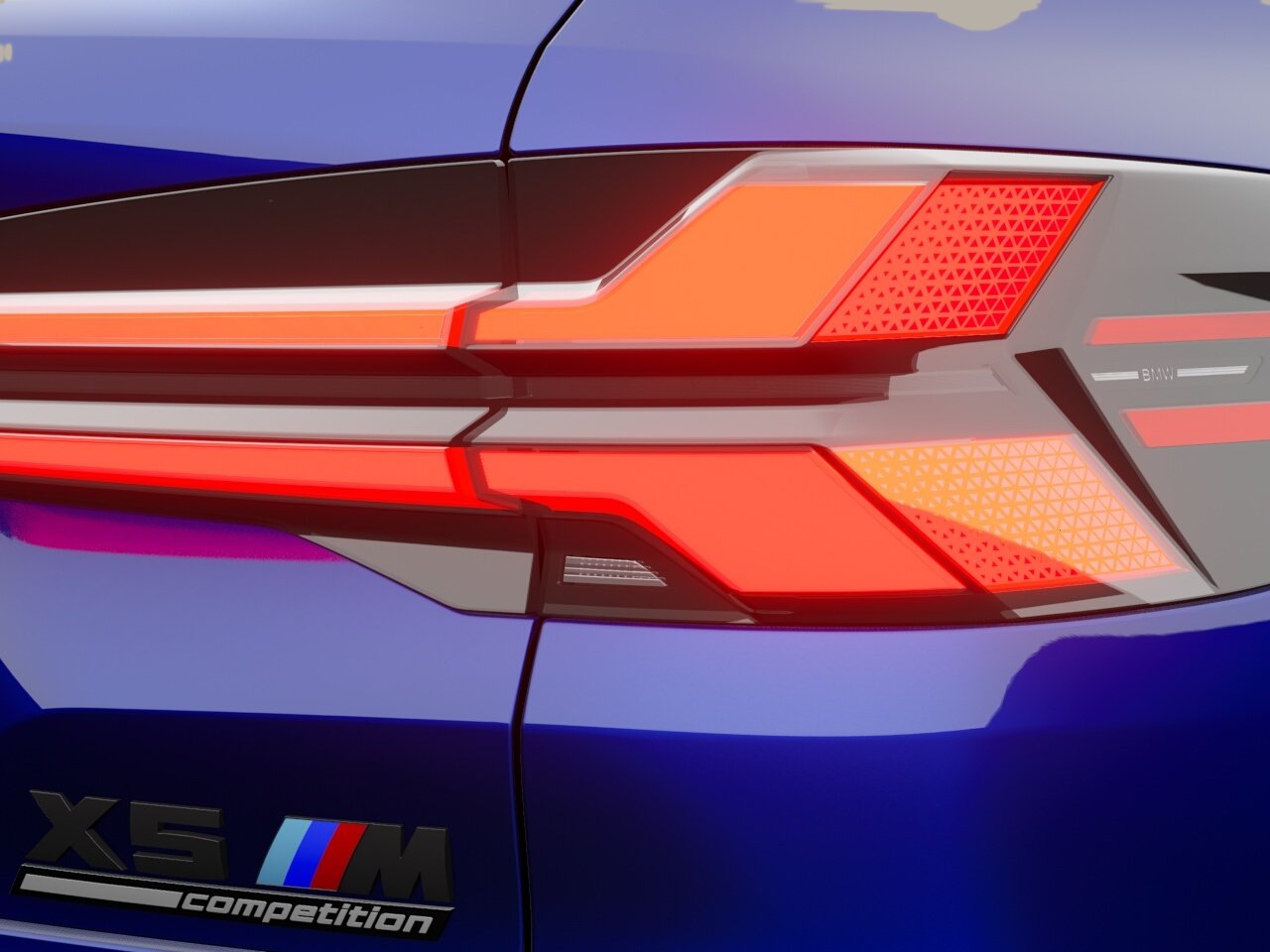 2026 BMW X5 M Competition Marina Bay Blue Metallic Blainville - photo #7