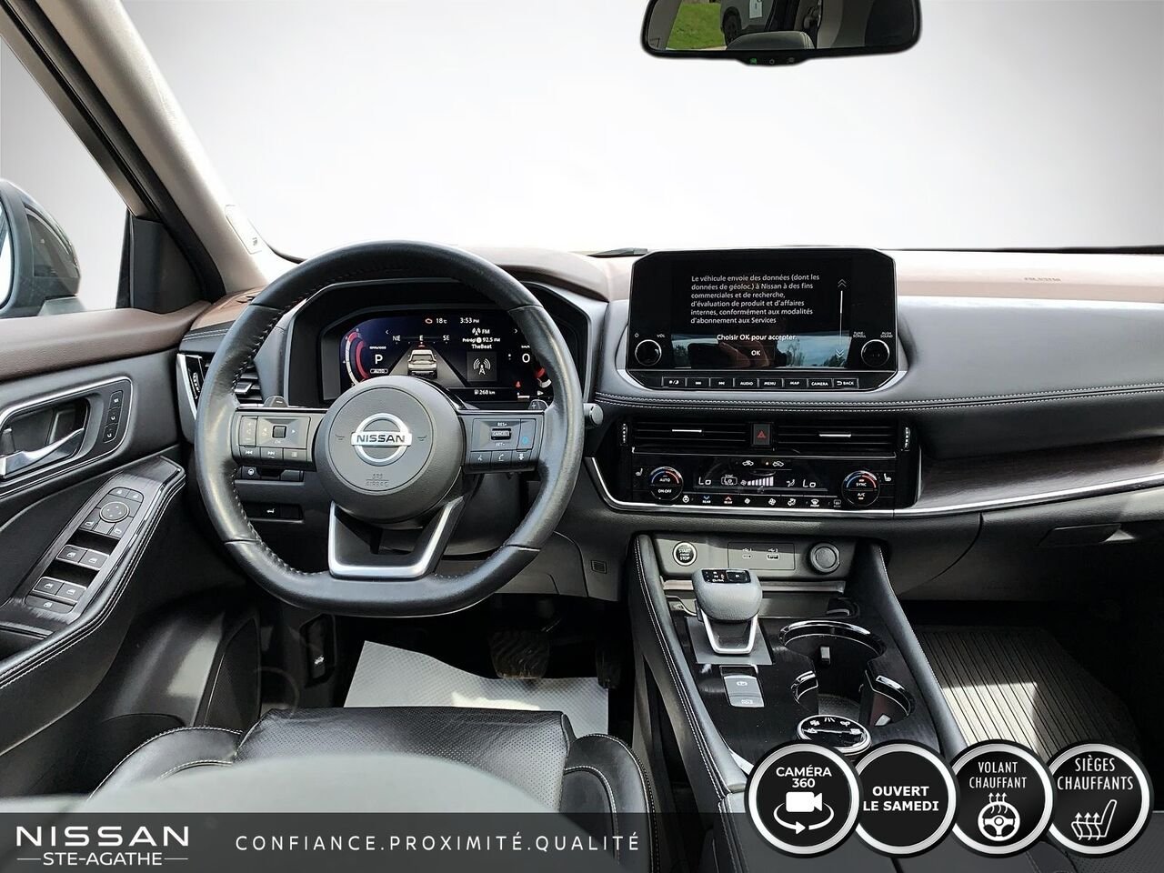 Nissan Rogue 2021 Gris Ste-Agathe des Monts - photo #8