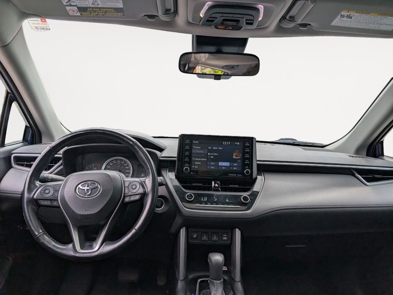 Toyota Corolla Cross LE/SIÈGES CHAUFFANTS/VOLANT CHAUFFANT/CAMÉRA DE RECUL/BLUETOOTH/AC 2022 Bleu Sherbrooke - photo #8