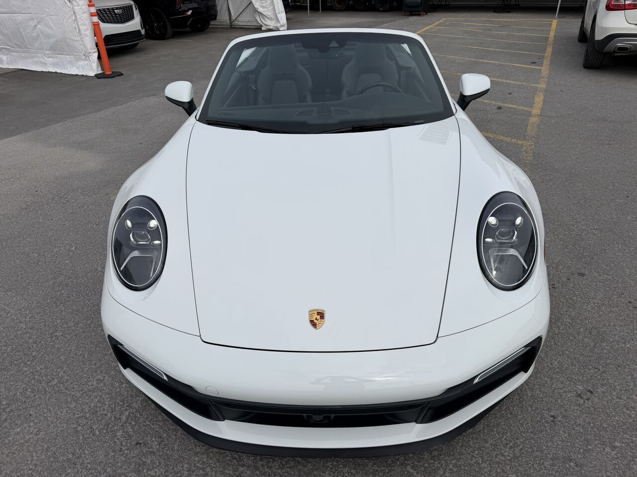 2020 Porsche 911 Carrera 4S Cabriolet GARANTIE CPO PORSCHE 05/2029 White Laval - photo #4