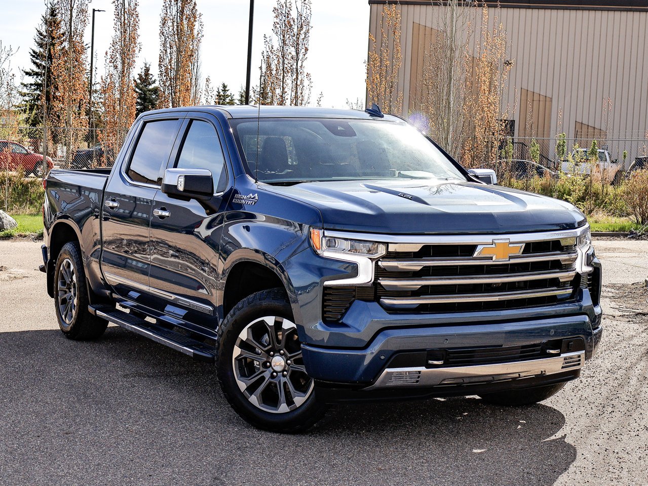 2024 Chevrolet Silverado 1500 4WD Crew Cab 147 High Country Blue Sherwood Park - photo #1