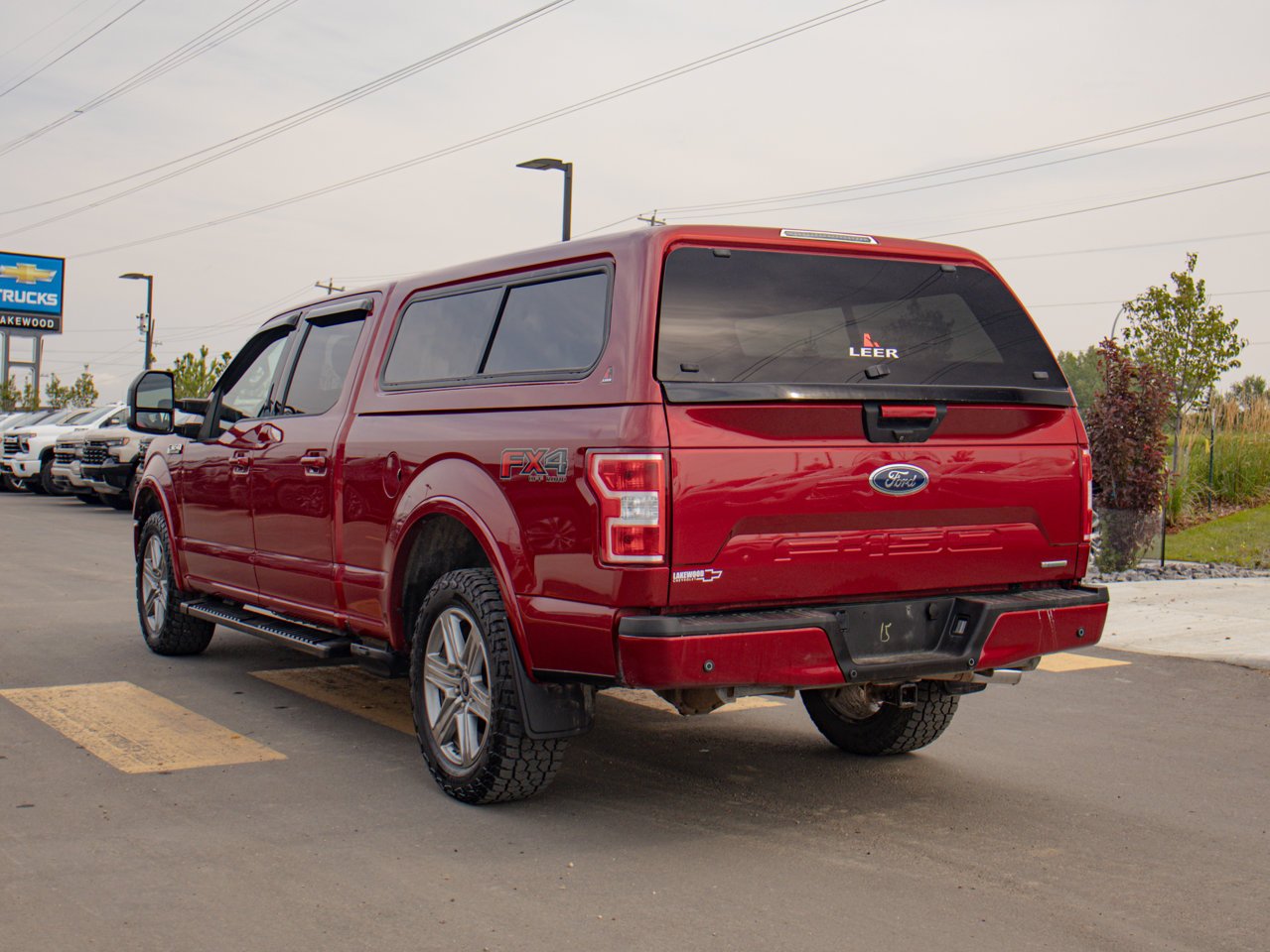 2018 Ford F-150 XLT 4WD SuperCrew 5.5' Box Red Sherwood Park - photo #7