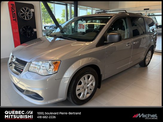 Dodge Grand Caravan SXT, Attache renmorque 2016 Noir