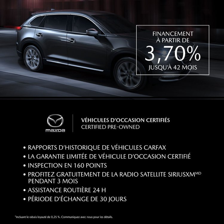 Montmagny mazda CERTIFIES 3 70 promo novembre FR