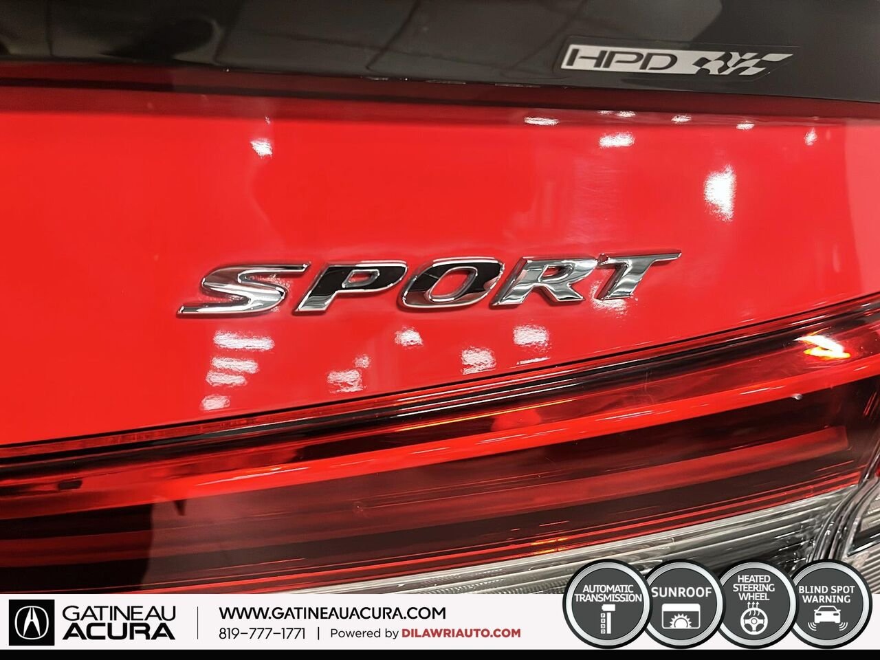 2022 Honda Civic Sport Red Gatineau - photo #17