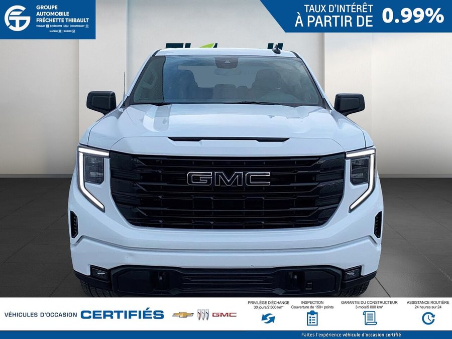 GMC SIERRA Elevation cabine multiplace 4RM 157 po 2024 Blanc