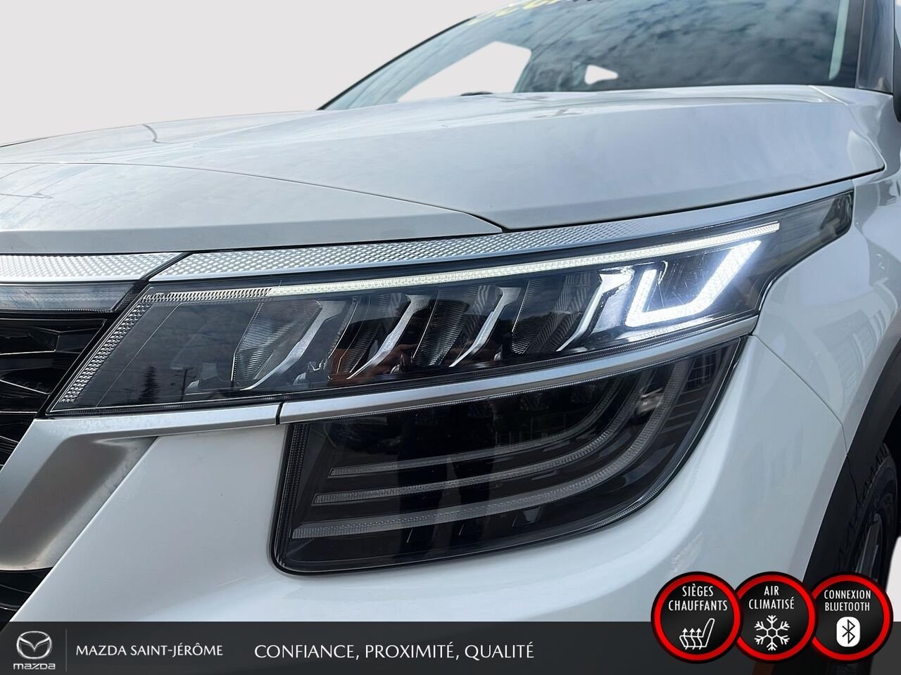 Kia Seltos 2023 Blanc Saint-Jérôme - photo #1