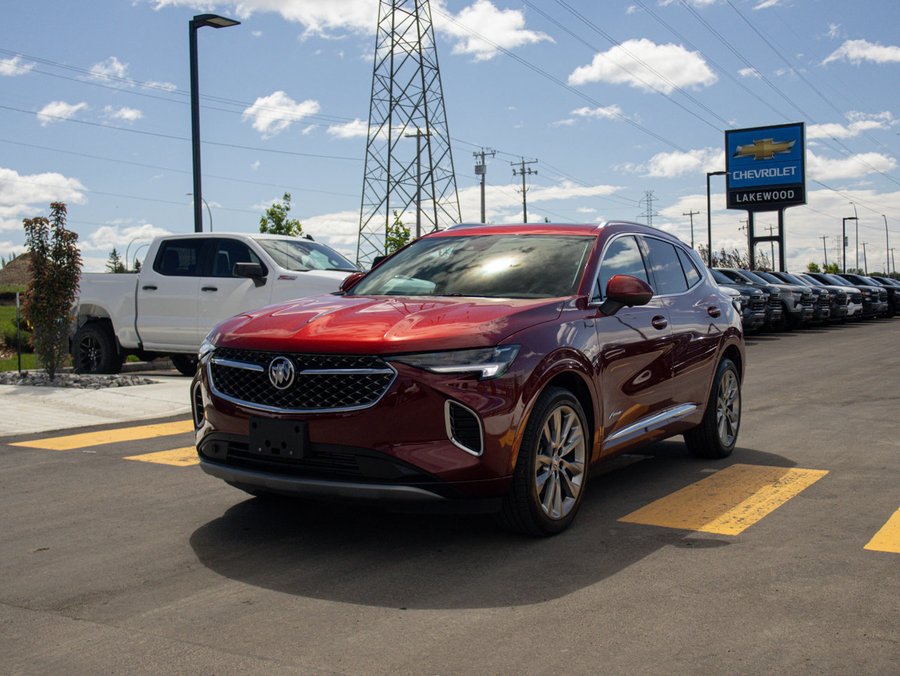 2022 Buick Envision 2022 Red