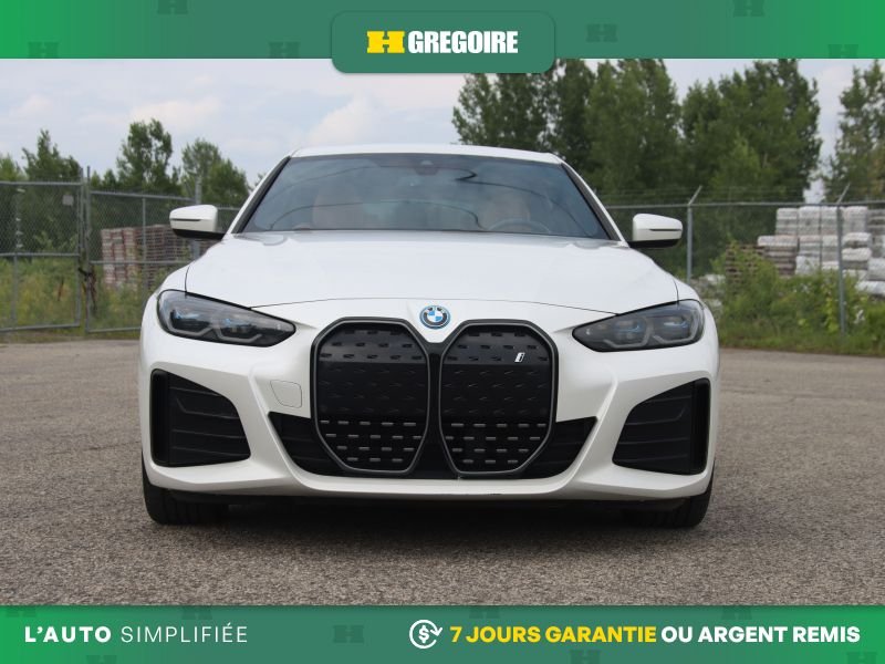 2022 BMW i4 White Laval - photo #1