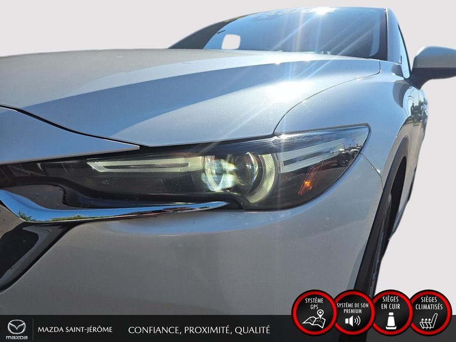 Mazda CX-5 GT | TOIT OUVRANT | CUIR | AWD | 2019 Blanc
