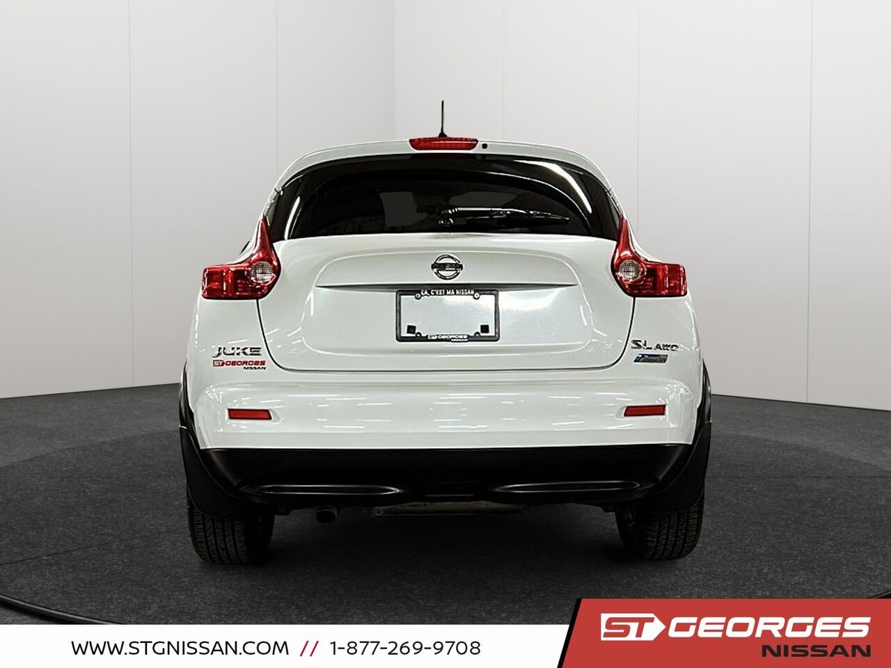 Nissan JUKE 2012 Blanc Saint-Georges - photo #2