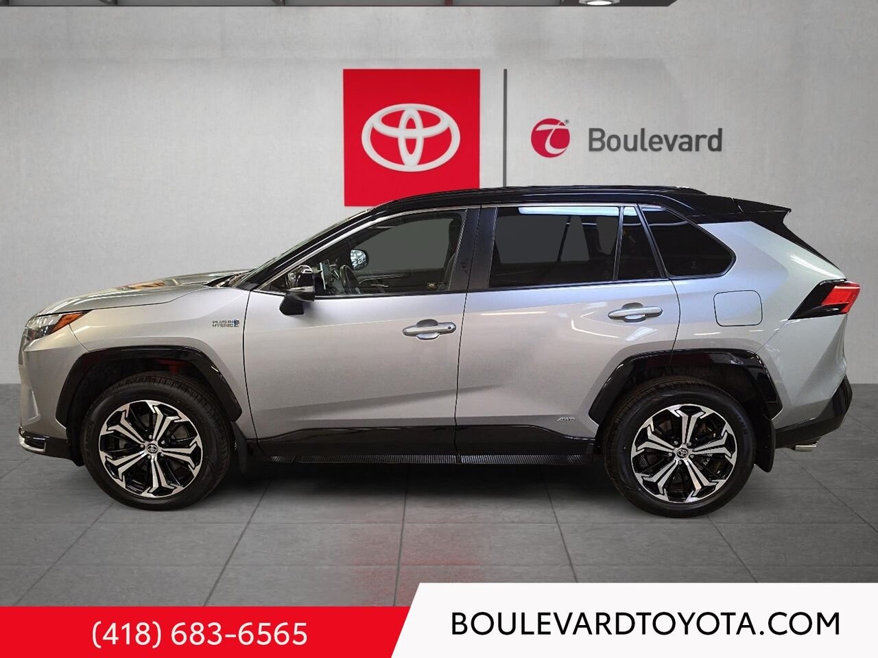 2022 Toyota RAV4 Prime 99744A-40 | XSE, HYBRIDE, AWD Silver Québec - photo #6