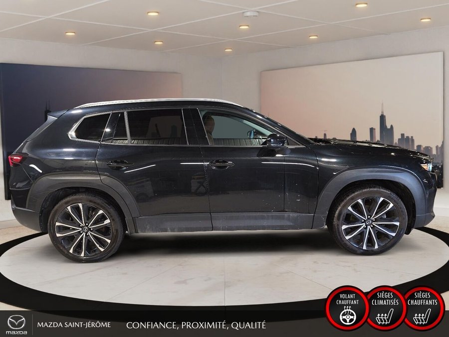 Mazda CX-50 GT | CUIR BRUN | TOIT PANORAMIQUE | AWD | 2024 Noir