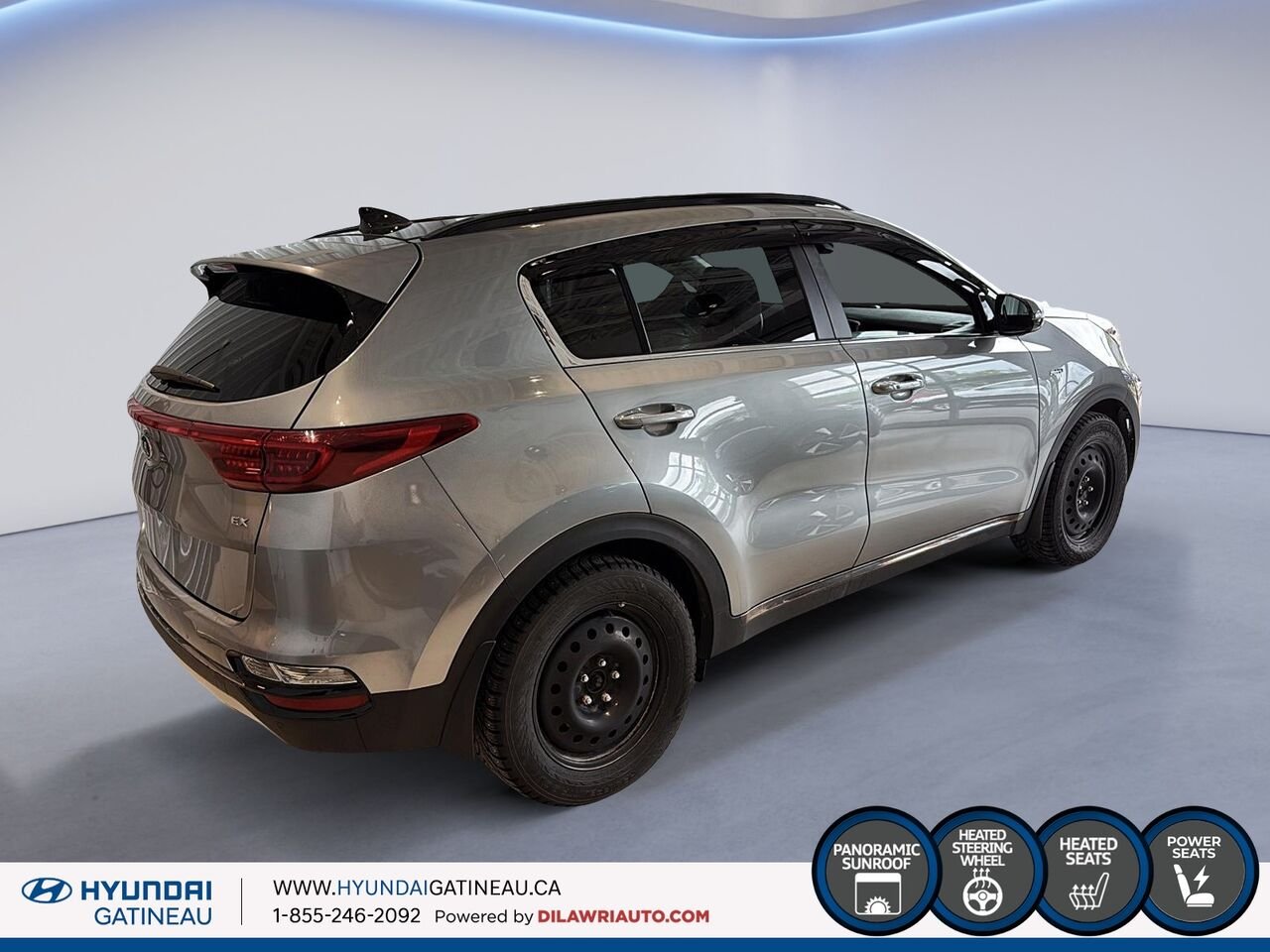 Kia Sportage 2021 Gris Gatineau - photo #3
