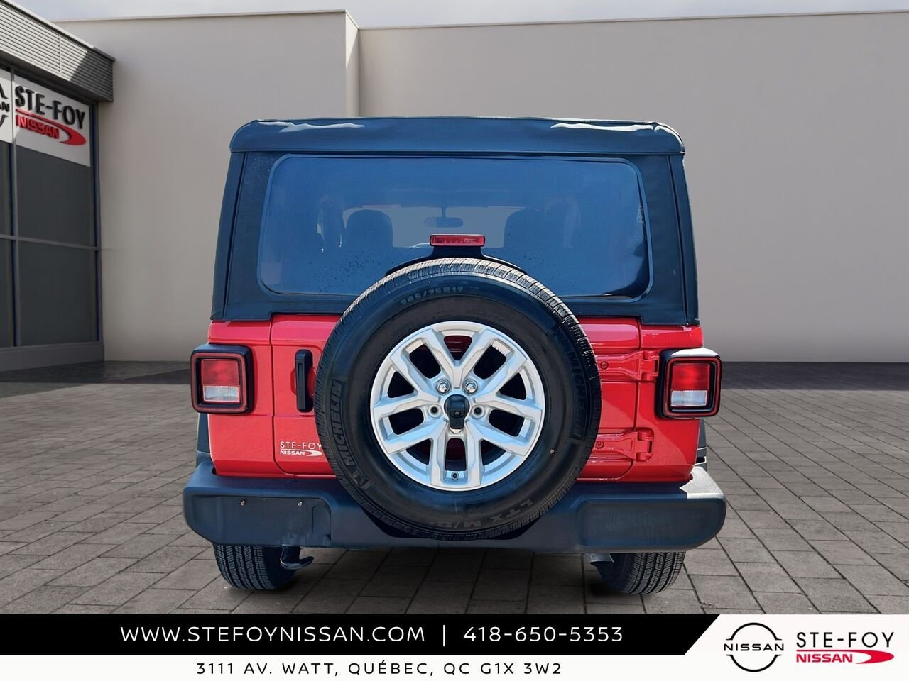2023 Jeep Wrangler SPORT Red Ste-Foy - photo #2