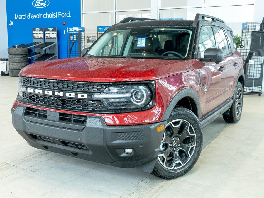 Ford Bronco Sport 2026 2026 Rouge rubis métallisé teinté verni