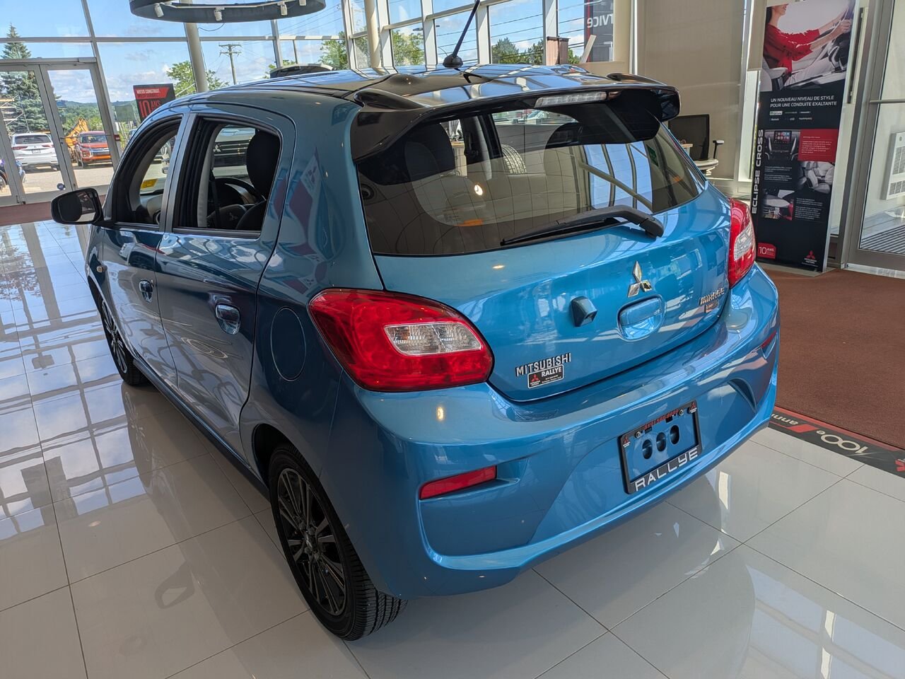 Mitsubishi Mirage 2019 Bleu Gatineau - photo #14