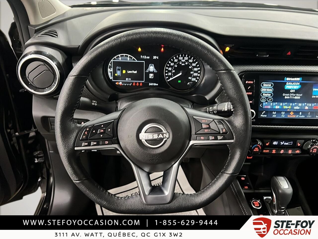 Nissan Kicks SV TA 2024 Noir Québec - photo #11