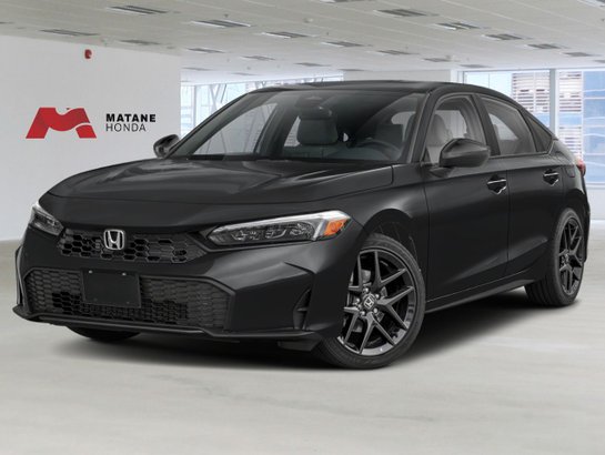 2026 Honda Civic Hatchback Hybrid 2026 Crystal Black Pearl