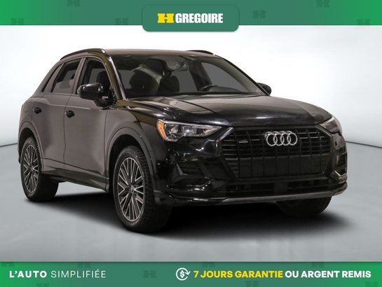 2022 Audi Q3 2022 Black