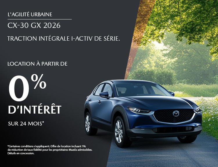 AJM CX 30 PROMO 0626 FR