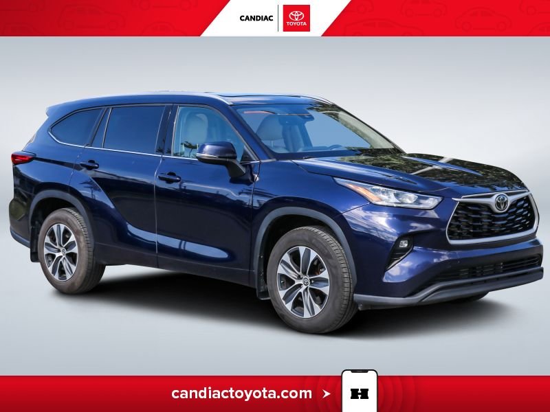 Toyota Highlander 2022 Bleu Blainville - photo #0