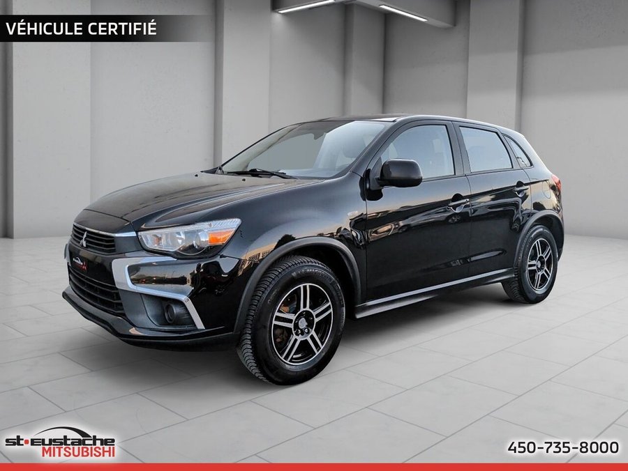 2017 Mitsubishi RVR ES 2.0L 4 portes 2RM CVT-SIÈGES CHAUFFANTS-1 PROPRIÉTAIRE-JAMAIS ACCIDENTÉ Black