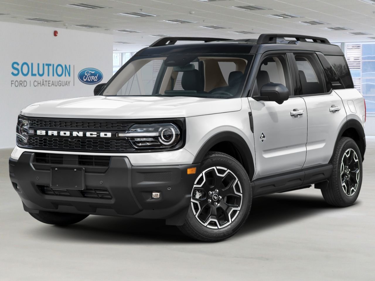 Ford Bronco Sport OUTER BANKS 4X4 2026 Blanc sidéral métallisé Châteauguay - photo #0
